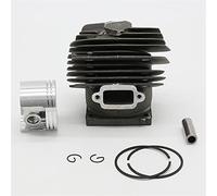 Rynplex Kit de anillos de seguridad for anillo de pistón de cilindro de 52mm, piezas de repuesto for motor de motosierra de Gas, for STIHL, MS382 MS 382 Pistón de motosierra
