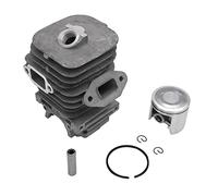 Rynplex Kit de conjunto de pistón de cilindro de 39MM, for Echo, piezas de herramientas de motosierra CS-350 CS-351 CS350T P021-009250 Pistón de motosierra