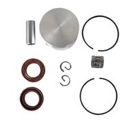 Rynplex Kit de piezas de reparación de sello de aceite de cojinete de aguja de 10MM de anillos de pistón de 38MM, for motosierra STIHL, MS180 018 180 Kit de cojinetes de cigüeñal para motosierra
