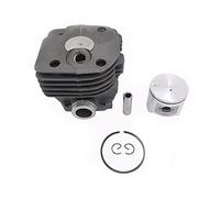 Rynplex Kit de pistón de cilindro Big Bore de 52mm, repuestos de repuesto for motosierra de gasolina de jardín, for Husqvarna, 372XP 372 XP 371 503 93 93 72 Pistón de motosierra