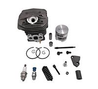 Rynplex Kit de pistón de cilindro de 51 mm, for Husqvarna, 575 575xp 570 REEMPLAZA LA PIEZA 537254102 Pistón de motosierra