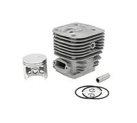 Rynplex KIT DE PISTÓN DE CILINDRO DE 60 MM SIERRA DE CORTE DE HORMIGÓN, for Partner, KIT DE SIERRA DE CARRIL DE CORTE CLIP DE PIN DE ANILLO, for Husqvarna, K1250 Pistón de motosierra