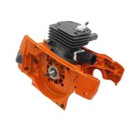Rynplex Kit de reconstrucción de cojinete de cigüeñal de pistón de cilindro de 48mm, for Husqvarna, repuestos de motosierra 362 365 372 371 Pistón de motosierra(52mm hus372)