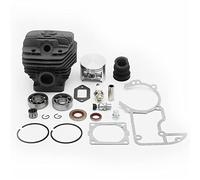 Rynplex Kit de rodamiento de bolas ranurado for bujía de pistón de cilindro de 54mm y 56mm, for repuestos de motosierra de jardín STIHL, 066 MS660 Pistón de motosierra(Big Bore 56MM)