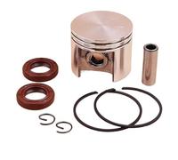 Rynplex Kit de sello de aceite de anillo de pistón de 42,5mm, for STIHL, 025 MS250 MS 250, piezas de Motor de motosierra 11230302000 96380031581 Kit de cojinetes de cigüeñal para motosierra