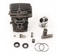 Rynplex Kit de sello de aceite de anillo de pistón de cilindro de 38mm, for STIHL, MS171 MS181 MS 181 MS181C, piezas de repuesto de motosierra de gasolina 1139 020 1201 Pistón de motosierra