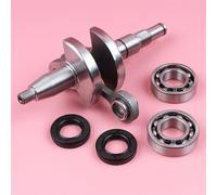 Rynplex Kit de sello de aceite de cojinete de cigüeñal de 10mm, for STIHL, pieza de repuesto de motosierra MS180 018 MS 180 1132 030 0402 Kit de cojinetes de cigüeñal para motosierra