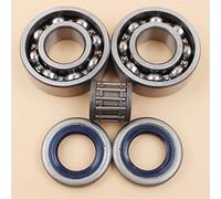 Rynplex Kit de sello de aceite de cojinete de cigüeñal, for Husqvarna, repuestos de motor de motosierra 359 357 XP 357XP Kit de cojinetes de cigüeñal para motosierra