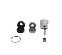 Rynplex Kit de sello de aceite de cojinete de pistón de 42mm y 44mm, for Husqvarna 350 345, piezas de Motor de motosierra Kit de cojinetes de cigüeñal para motosierra