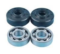 Rynplex Kit de sello de aceite de rodamiento de bolas del cigüeñal, for Partner, piezas de repuesto de motosierra 350 351 370 371 390 420 Kit de cojinetes de cigüeñal para motosierra