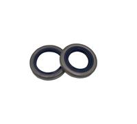 Rynplex Kit de sellos de aceite de manivela de 5 pares, for Husqvarna 365 371 372 362 362XP EPA K, piezas de motosierra 503260301 505275719 Kit de cojinetes de cigüeñal para motosierra