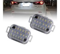 Rynplex Luz de matrícula Targa Luce, for Mazda, for 6 Atenza GL, for 3 Axela BM 2013-2020 Light GHK1-51-270B GHK151270B Luz de matrícula de Coche