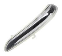 Rynplex Luz indicadora de espejo lateral, para Peugeot 208 2012-2017, cubierta de señal de giro para coche, carcasa de ala, accesorios exteriores, lámpara retrovisora Luz de señal (Right Side)
