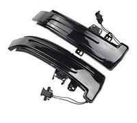 Rynplex Luz intermitente dinámica for espejo retrovisor, for, W204 W176 W212 CLA ABCES GLA GLK CLS Class Carcasa de la señal de giro trasera(Yellow)