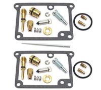 Rynplex Mantenimiento de carburador motocicleta, for Jet, kit reparación BANSHEE YFZ350 YFZ 350 ATV 1988-2006 Junta copa aceite Kit de carburador para motor pequeño de bicicleta(2 set)