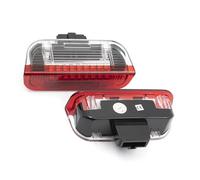 Rynplex Parte Puerta luz de cortesía Panel de luz Rojo Blanco Advertencia, for Seat, for Alhambra 2010-2020 1K0947411A Luz de matrícula de Coche