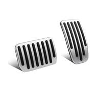 Rynplex Pedal de pie de aleación de aluminio, for Tesla, Modelo 3 Y Acelerador Pedal de freno de combustible de gas Almohadillas de pedal de apoyo Almohadilla para pedal