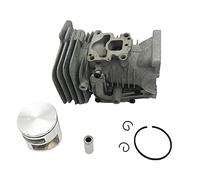 Rynplex Pistón de cilindro de 41MM, piezas de repuesto for conjunto de motosierra de Gas de jardín, for Husqvarna, 435 435E 440 440E 135 140 135e 140e II 504735101 Pistón de motosierra
