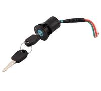 Rynplex Reemplazo de Bloqueo del Interruptor de Arranque de Encendido de 3 Posiciones y 3 Cables for Motocicleta Bloqueo del Interruptor de Encendido