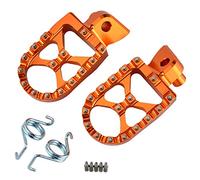 Rynplex REPOSAPIÉS for ESTRIBOS Compatible con Husqvarna, TC TE FC FE TX FS 65 85 125 250 300 350 390 450 501 Husaberg FE650 570 Pedal de motocicleta(ORANGE)