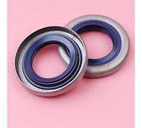 Rynplex Sello de aceite del cigüeñal de 2 uds, for Husqvarna 51 55 254 257 262 357 359, piezas de motosierra Kit de cojinetes de cigüeñal para motosierra