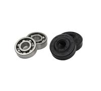 Rynplex Sello de aceite del cojinete del cigüeñal, for Husqvarna 136 137 141 142, for Partner 350 351 370 371 390 420, repuestos de motosierra Kit de cojinetes de cigüeñal para motosierra