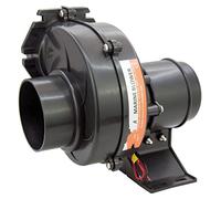 Rynplex Soplador de Aire sentina 130CFM for Barco, ventilación Negra, Marina, 24 V, 2,5 A Ventilador de Flujo de Aire para el área del Motor