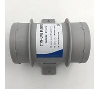 Rynplex Soplador Turbo de sentina 3 en línea for Uso Marino, 12 voltios, Resistente al Agua, for Barco, Motor niquelado a la corrosión Ventilador de refrigeración del Compartimento del