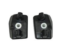 Rynplex Soporte de Parachoques Delantero Piezas de Soporte Negro Reemplazo Directo, for Tesla, for Modelo Y 2020 2021, plástico 1 par 1493773-00-B 1493772-00-B Soporte para Parachoques de Coche