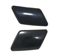 Rynplex Tapa de lavaparabrisas del Faro Delantero for VW, Passat, B5 V6 1998-2001 3B0955109A 3B0955110A Tapa de la Boquilla del lavafaros(Black 1 Pair)
