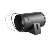 Rynplex Ventilador de Aire en línea 12 V for Motor sentina Barco, ventilación Cabina Marina, Piezas Marino ABS Resistentes a la corrosión Ventilador de Flujo de Aire para el área del Motor