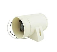 Rynplex Ventilador de Aire en línea 12 V for Motor sentina Barco, ventilación for Cabina Marina, Cocina, Piezas Marino ABS Resistentes a la corrosión Ventilador de refrigeración del Compartimento del