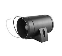 Rynplex Ventilador de Aire en línea 12 V for Motor sentina Barco, ventilación for Cabina Marina, Cocina, Piezas Marino ABS Resistentes a la corrosión Ventilador de refrigeración del Compartimento del