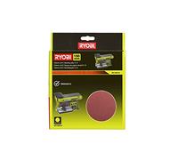 RYOBI - 10 discos diam. 150 mm pegatinas grano 80 para lijadora de banda y disco RBDS4601G - SD150A10