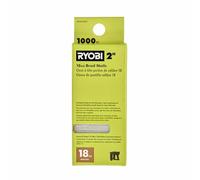 RYOBI 1000 piezas de clavos Brad de 2 pulgadas 18GA, A1021801