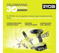 RYOBI 18 V One+ RY18STX45A-240 - Extractor de Nieve con batería (45 cm, Incluye 2 baterías de 4,0 Ah y Cargador de 2,0 A)