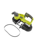 Ryobi 18 voltios ONE+ inalámbrico 2.5 pulgadas. Sierra de cinta portátil (solo herramienta) P590, (empaquetado a granel, embalaje no minorista)