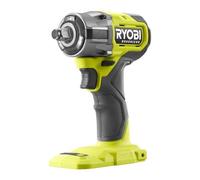 Ryobi 18v Brushless Atornillador De Impacto Inalámbrico 1/2" 450 Nm, 4 Modos, Motor Sin Escobillas, Triple Led Y Gripzone, Incluye Adaptador Hex 1/4
