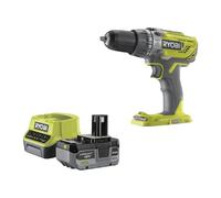 RYOBI 18V Taladro atornillador con Kit de brocas y batería incluido
