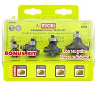 Ryobi a25rs41 enrutador Roundover Bit (4 piezas)