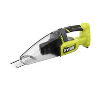 RYOBI - Aspirador de Mano 18V ONE+ Depósito 0,6l Fácil de Vaciar - Caudal 1100l/min - Ideal para Limpieza de Hogar o Taller, Virutas, Serrín, Polvo - sin Batería ni Cargador - RHV18-0