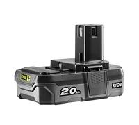 RYOBI - Batería 18V One+ 2.0 Ah Ion-Litio con Indicador de Nivel de Carga - Adecuada para Herramientas One+ Retrocompatible - Garantía 3 años - Gran Autonomía y Rendimiento - RB18L20