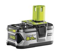 RYOBI - Batería 18V ONE+ 5,0 Ah Litio-Ion - Compatible con Todas las Herramientas 18V ONE+ y 100% Compatible con las Anteriores - Larga Duración y Gran Rendimiento - RB18L50