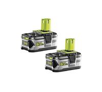 Ryobi Batería de litio de 18 V ONE+ 2 x 5,0 Ah + batería | Juego de herramientas eléctricas