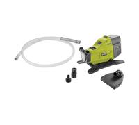 RYOBI - Bomba de Trasvase 18V ONE+ - Usos Pequeñas Inundaciones, Fregaderos/Bañeras Obstruidas - Incluye Manguera de Ø12 mm, Racor Rápido 18 mm, Adaptador, Aceite Lubricante y Filtro - R18TP-0