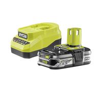 Ryobi - cargador rápido de 18 v, 2,0 a, batería de litio + 2,5 ah on