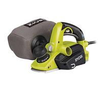 RYOBI - Cepillo Eléctrico 220V, 600W - Ancho Plancha 82mm, Profundidad máx. Cepillado 8mm Paso 2mm, Ranura 0,5mm - Incluye 2 Planchas Reversibles de Carburo de Tungsteno, 1 Guía Paralela - EPN6082CHG