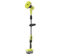 RYOBI - Cepillo Rotativo 18V One+ con Pértiga Telescópica (1m - 1,4m) - Ø 15cm - Velocidad 210rpm - Limpieza para Muebles de Jardín, Paredes, Puertas de Garaje - sin Batería ni Cargador - R18TPS-0