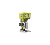 RYOBI - Cortabordes para madera ONE+ de 18 V - 30.000 rpm - Pinza de 6 mm - Con 1 pinza de 6 mm, 1 broca de corte, llave, guía - RTR18-0
