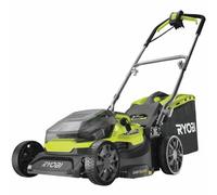 Ryobi Cortacésped Híbrido RYOBI - Ø 37 cm - 2 Baterías LithiumPlus 36V 5.0 Ah - Negro y Verde